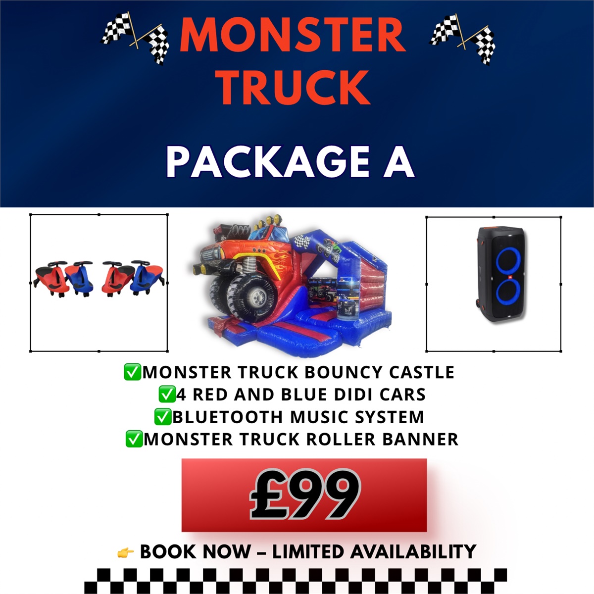 Package A Only £99 - Bouncy Castle and Soft Play Hire in Newark in ...